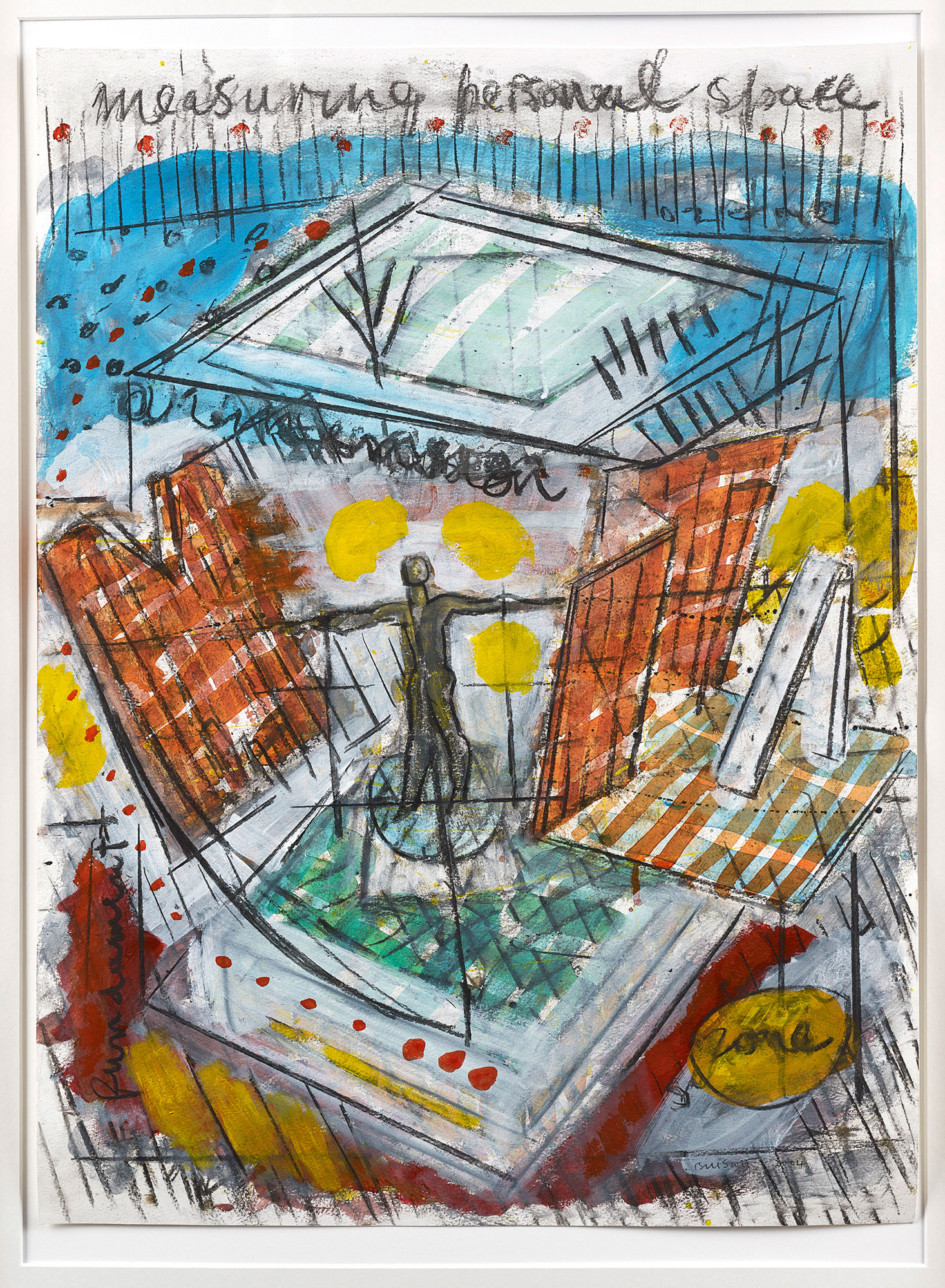 Measuring Personal Space (framed)