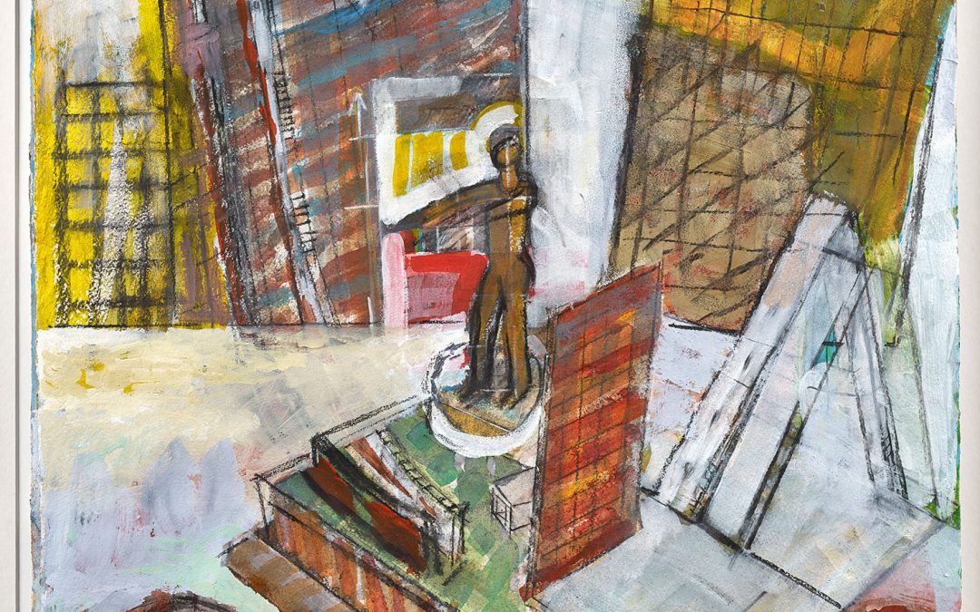 Measuring Personal Space III (framed)