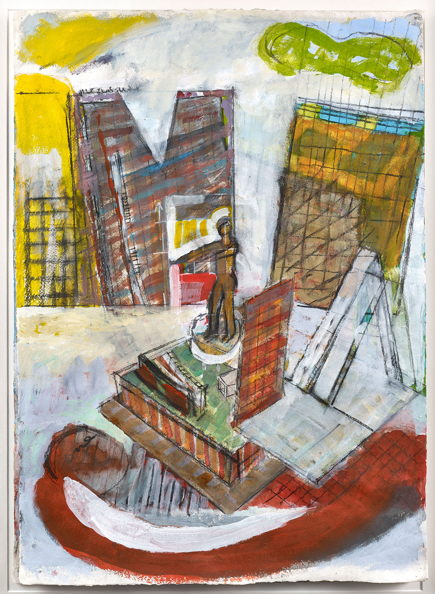 Measuring Personal Space III (framed)